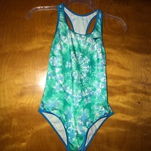 Speedo Girls Tie-dye Swimsuit 🩱